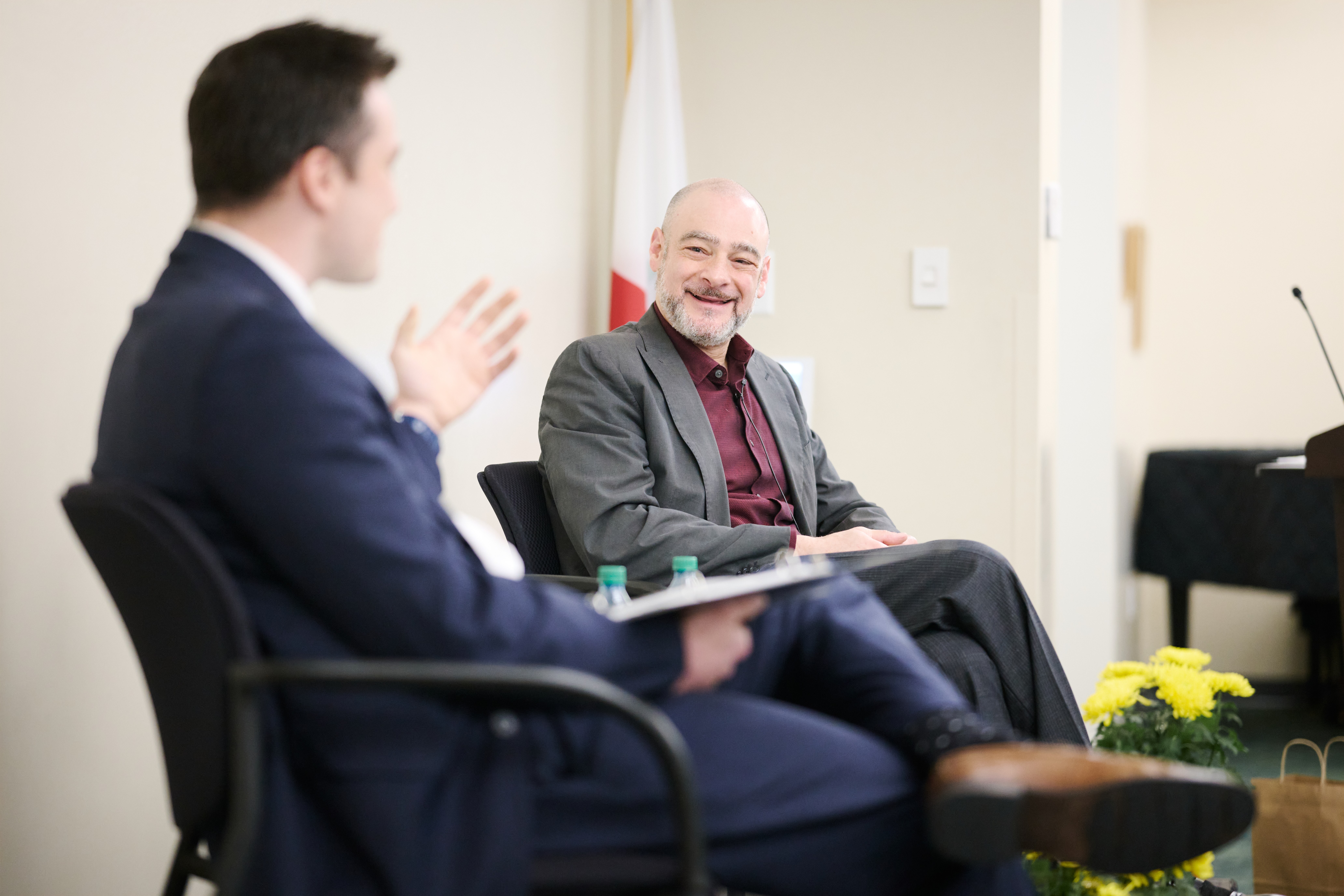 Professor Justin Levitt at Mass & Breakfast Conversation, February 2026